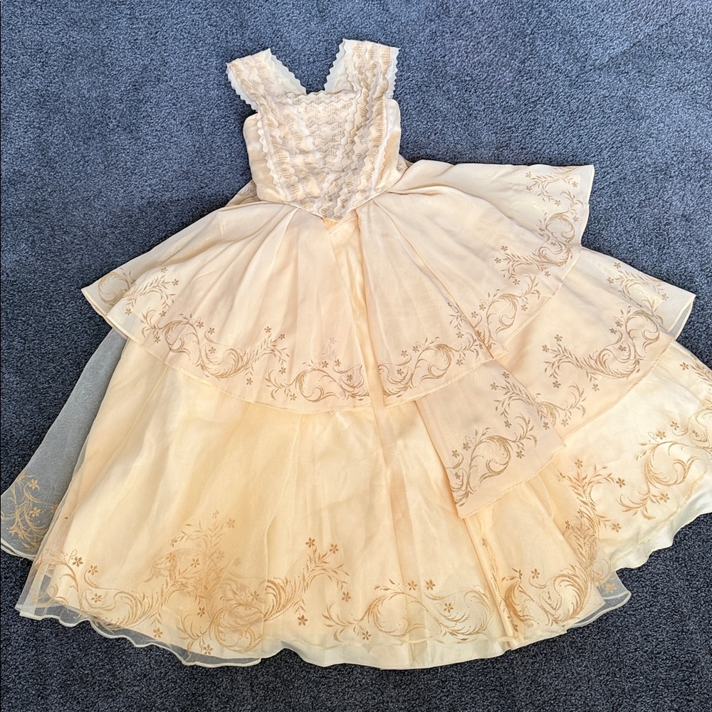 DISNEY COSTUME BEAUTY Limited Edition CHASING FIREFLIES - EXCLUSIVE BELLE DRESS - Picture 5 of 6